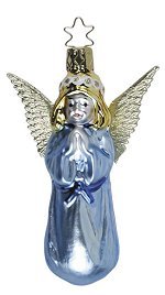 For this We Pray<br>Blue Angel with Gold Wings